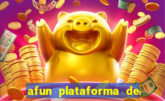 afun plataforma de jogos para ganhar dinheiro